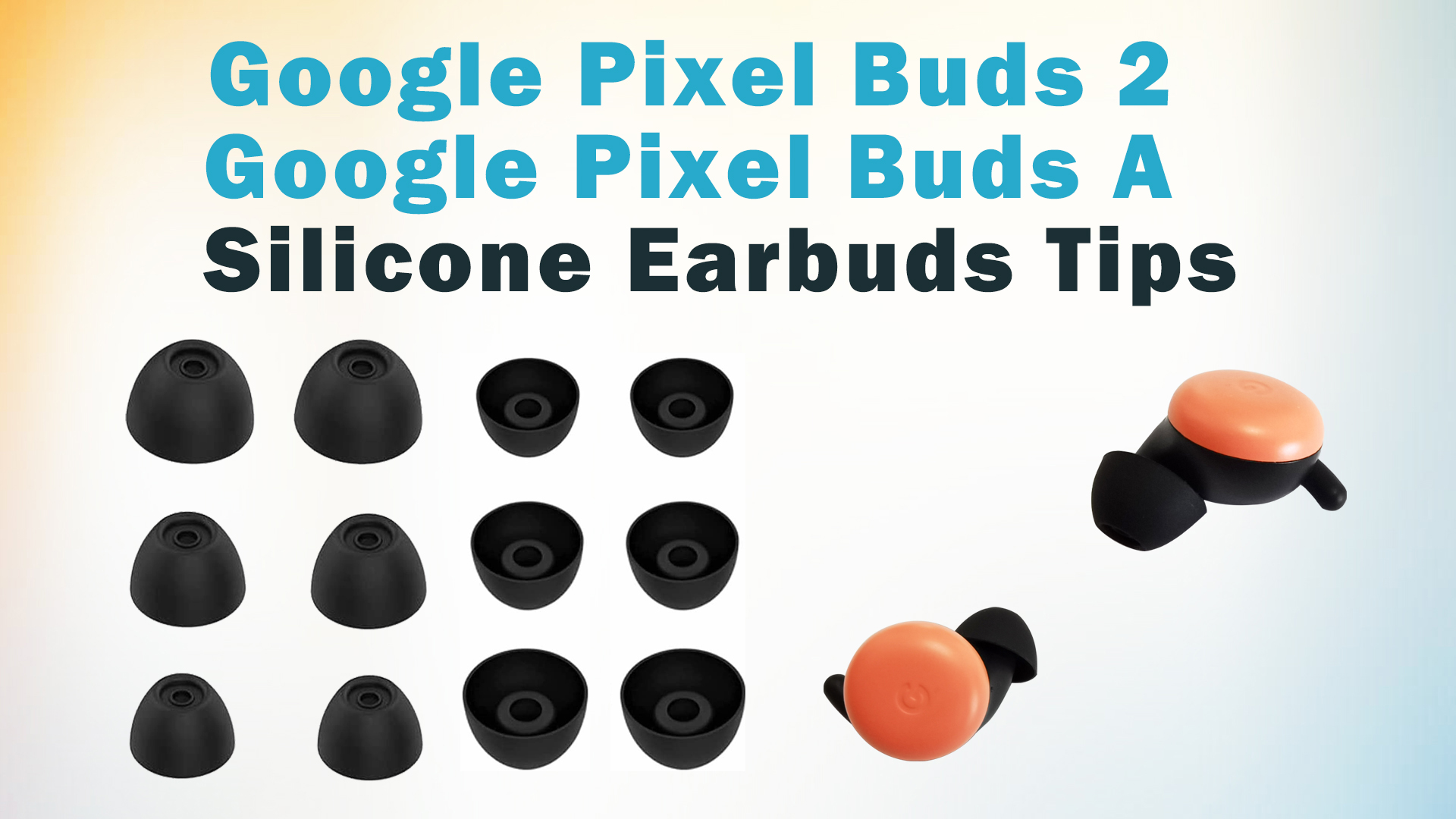 Amazon.com: Replacement Ear Tips for Google Pixel Buds 2/A